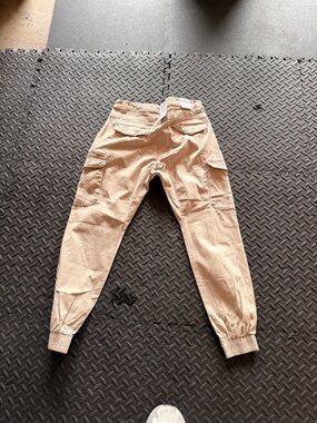 Cotton On Men's Beige Cargo Joggers